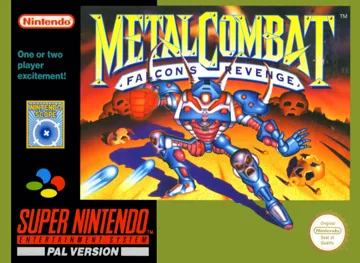 Metal Combat - Falcon's Revenge (Europe) box cover front